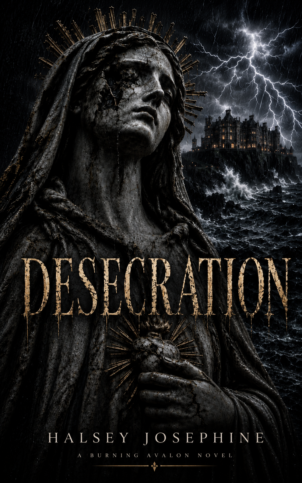 Cover of Desecration by Halsey Josephine